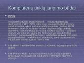 Kompiuterių tinklų kūrimas ir rūšys 15 puslapis