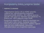 Kompiuterių tinklų kūrimas ir rūšys 18 puslapis