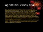 Kompiuterių virusai, jų tikslai ir tipai 5 puslapis