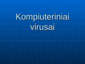 Kompiuterių virusai - kas jie?