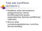 Konfliktų organizacijose valdymas 11 puslapis