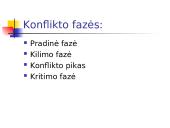 Konfliktų organizacijose valdymas 14 puslapis