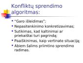Konfliktų organizacijose valdymas 18 puslapis