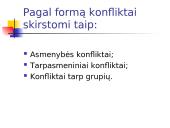 Konfliktų organizacijose valdymas 9 puslapis