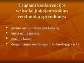 Konkurencija rinkoje 11 puslapis