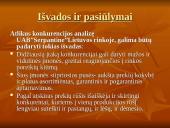 Konkurencija rinkoje 17 puslapis