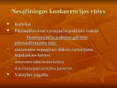 Konkurencija rinkoje 9 puslapis