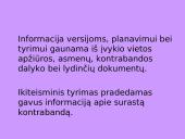 Kontrabandos tyrimo metodika 2 puslapis