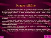 Kraujo sudėtis ir reikšmė 3 puslapis