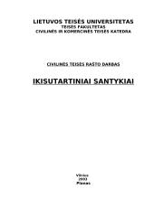 Ikisutartiniai santykiai