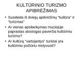 Kultūrinio turizmo tendencijos ir aktualijos Vakarų Europoje 4 puslapis