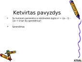 Kvadratinės lygtys su parametrais 11 puslapis