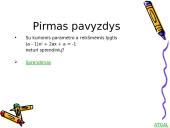 Kvadratinės lygtys su parametrais 5 puslapis