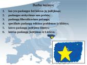 Laisvo paslaugų judėjimo užtikrinimas Europos Sąjungos (ES) vidaus rinkoje 2 puslapis