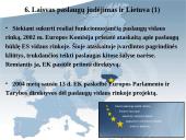 Laisvo paslaugų judėjimo užtikrinimas Europos Sąjungos (ES) vidaus rinkoje 18 puslapis