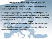 Laisvo paslaugų judėjimo užtikrinimas Europos Sąjungos (ES) vidaus rinkoje 3 puslapis