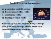 Laisvo paslaugų judėjimo užtikrinimas Europos Sąjungos (ES) vidaus rinkoje 4 puslapis