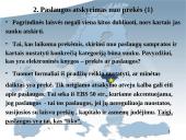 Laisvo paslaugų judėjimo užtikrinimas Europos Sąjungos (ES) vidaus rinkoje 6 puslapis