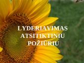 Lyderiavimas atsitiktiniu požiūriu