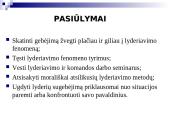 Lyderio įtaka komandinio darbo efektyvumui 18 puslapis