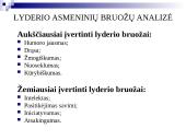 Lyderio įtaka komandinio darbo efektyvumui 9 puslapis