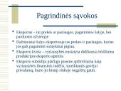 Lietuvoje pagamintos produkcijos eksportas 2 puslapis