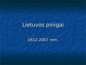 Lietuvos pinigai 1922-2007