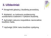 Lietuvos Respublikos (LR) valstybės biudžetas 5 puslapis