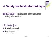 Lietuvos Respublikos (LR) valstybės biudžetas 6 puslapis