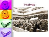 Lietuvos Respublikos Seimas ir jo apžvalga 3 puslapis