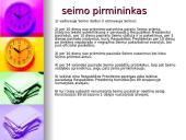Lietuvos Respublikos Seimas ir jo apžvalga 6 puslapis