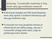 Lietuvos Respublikos Vyriausybė - sudėtis, formavimo tvarka, veikla bei reikšmė 13 puslapis