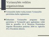 Lietuvos Respublikos Vyriausybė - sudėtis, formavimo tvarka, veikla bei reikšmė 15 puslapis