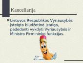 Lietuvos Respublikos Vyriausybė - sudėtis, formavimo tvarka, veikla bei reikšmė 19 puslapis