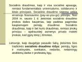 Lietuvos socialinės apsaugos sistema ir jos vykdymas 14 puslapis