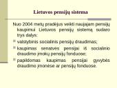 Lietuvos socialinės apsaugos sistema ir jos vykdymas 15 puslapis