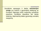 Lietuvos socialinės apsaugos sistema ir jos vykdymas 8 puslapis