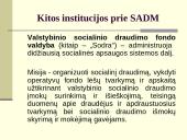 Lietuvos socialinės apsaugos sistema ir jos vykdymas 9 puslapis