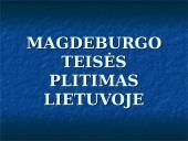 Magdeburgo teisės plitimas Lietuvoje