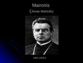 Maironio eilėraščiai