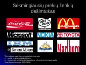 Marketingo istorija: prekių ženklų kaitos tendencijos 10 puslapis