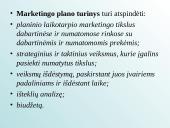 Marketingo planas bei marketingo valdymas 3 puslapis
