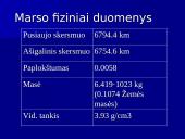 Marsas ir jo charakteristika 9 puslapis