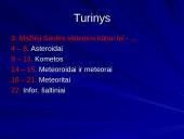 Mažieji Saulės sistemos kūnai - asteroidai, kometos ir meteoritai 2 puslapis