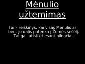 Mėnulio fazės, Mėnulio ir Saulės užtemimai 11 puslapis