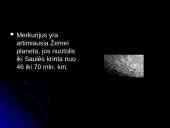 Merkurijaus ir Veneros planetos 2 puslapis