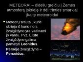 Meteorai. Meteoritai. Meteoroidai 3 puslapis