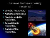 Meteorai. Meteoritai. Meteoroidai 9 puslapis