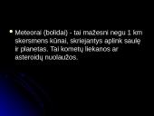 Meteoroidai. Meteorai. Bolidai 2 puslapis