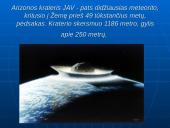 Meteoroidai. Meteorai. Bolidai 7 puslapis